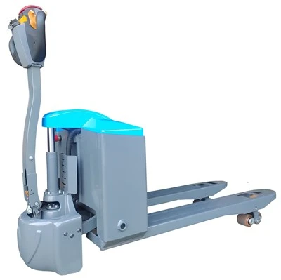 LM-EP15Q Puv Hluav Taws Xob Pallet Truck Nrog 1500kgs Max Peev Xwm Lead-Acid Roj Teeb